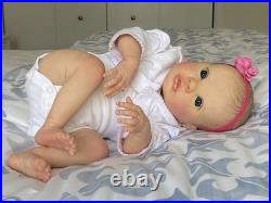 Reborn Primrose Awake By Laura Eagles Painted By Sarah Daugherty COA