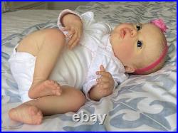 Reborn Primrose Awake By Laura Eagles Painted By Sarah Daugherty COA