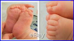 Reborn, Realborn, 25 inch toddler, 7 month June, Awake, baby doll