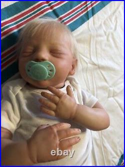 Reborn Realborn Baby Girl Or Boy Doll Steven Asleep