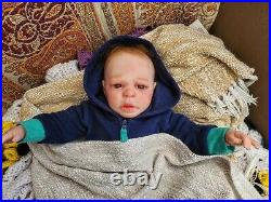 Reborn Realborn Emmy Awake OOAK Realistic Baby Doll Authentic