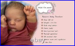 Reborn Realistic Dolls Baby Newborn Silicone Vinyl Doll Boy Body Lifelike Full