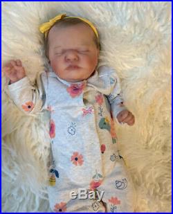 Reborn Romilly Baby Girl Realistic Reborn Doll Lifelike By Cassie Brace