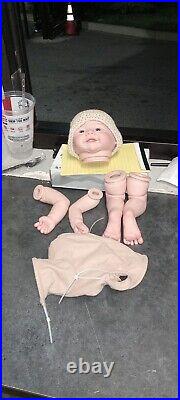 Reborn Sweet BABY DOLL Vivienne Collectable 17 inch infant replica Reborn