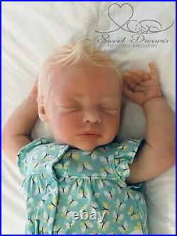 Reborn Tacy Asleep by Marita Winters, Limited Edition, OOAK, Lifelike Baby Doll