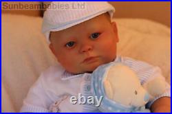 Reborn Toddler Ooak Doll 24 Custom Made 11 Lbs Baby Joseph, Artist Of 9yrs Ghsp