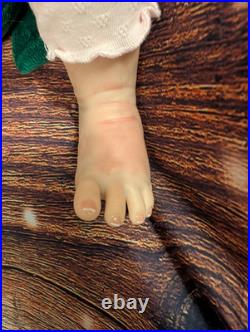 Reborn Toddler Size Doll 22 With Rooted Human Hair OOAK Reborn KATIE