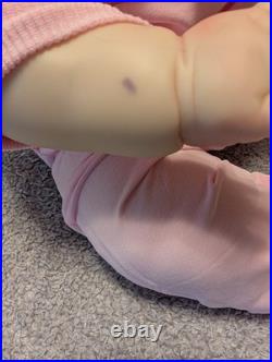 Reborn Toddler Size Doll 23 With Rooted Human Hair OOAK Reborn Amica