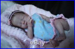 Reborn Treasure by Shawna Clymer 11 inch baby doll with pacifier and outfit