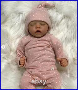 Reborn Twins Girls, 18 Inch Lifelike Reborn Baby Dolls Silicone Full Body Realis