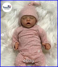 Reborn Twins Girls, 18 Inch Lifelike Reborn Baby Dolls Silicone Full Body Realis