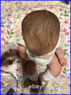 Reborn Vinyl Baby Doll Vicente by Priscila Lopez 23