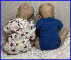 Reborn Zombie Twins OOAK Painted By Gingerlynn