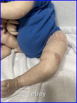 Reborn Zombie Twins OOAK Painted By Gingerlynn