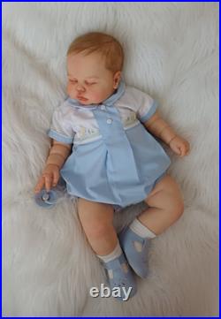 Reborn baby Boy doll Pickle by Nikki Johnston with CoA rare and long sold out
