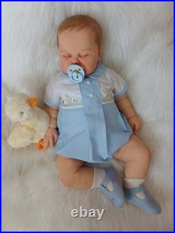 Reborn baby Boy doll Pickle by Nikki Johnston with CoA rare and long sold out