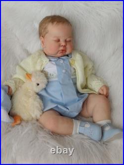Reborn baby Boy doll Pickle by Nikki Johnston with CoA rare and long sold out