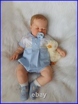 Reborn baby Boy doll Pickle by Nikki Johnston with CoA rare and long sold out