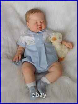 Reborn baby Boy doll Pickle by Nikki Johnston with CoA rare and long sold out