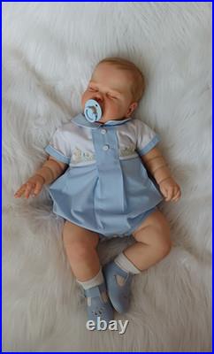 Reborn baby Boy doll Pickle by Nikki Johnston with CoA rare and long sold out