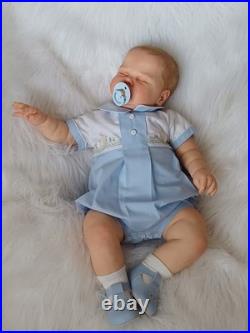 Reborn baby Boy doll Pickle by Nikki Johnston with CoA rare and long sold out