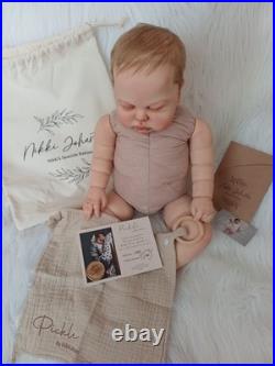 Reborn baby Boy doll Pickle by Nikki Johnston with CoA rare and long sold out