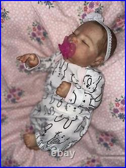 Reborn baby Doll Bryson! Authentic Real Born Baby With Magnetic Pacifier