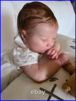 Reborn baby Doll Laila Asleep by Bountiful Baby