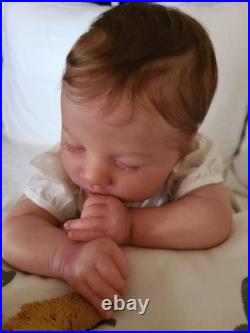 Reborn baby Doll Laila Asleep by Bountiful Baby