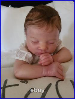 Reborn baby Doll Laila Asleep by Bountiful Baby