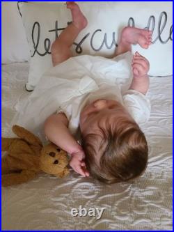 Reborn baby Doll Laila Asleep by Bountiful Baby