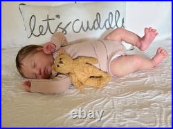Reborn baby Doll Laila Asleep by Bountiful Baby