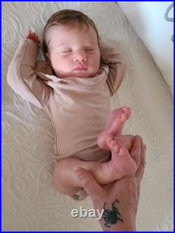 Reborn baby Doll Laila Asleep by Bountiful Baby