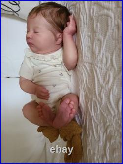 Reborn baby Doll Laila Asleep by Bountiful Baby