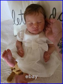 Reborn baby Doll Laila Asleep by Bountiful Baby