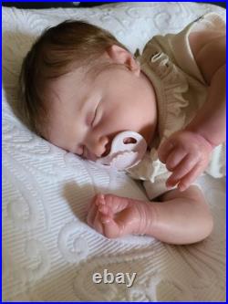 Reborn baby Doll Laila Asleep by Bountiful Baby