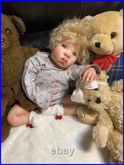 Reborn baby Flossie By Donna Rubert