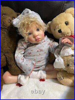 Reborn baby Flossie By Donna Rubert