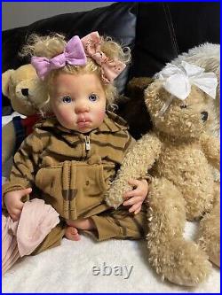 Reborn baby Flossie By Donna Rubert