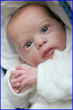 Reborn baby MIKA by Gudrun Legler kit Mika finished baby doll