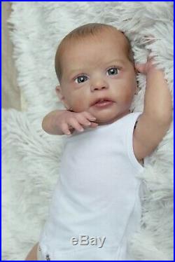 Reborn baby MIKA by Gudrun Legler kit Mika finished baby doll