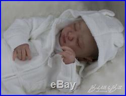 Reborn baby / art doll from the Realborn Logan Sleeping sculpt