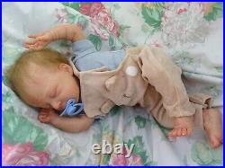 Reborn baby boy Jude Olga Auer sculpt 21 5lb14oz JosyNN Josy Newborn Nursery