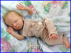 Reborn baby boy Jude Olga Auer sculpt 21 5lb14oz JosyNN Josy Newborn Nursery