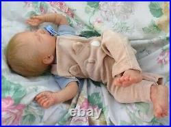 Reborn baby boy Jude Olga Auer sculpt 21 5lb14oz JosyNN Josy Newborn Nursery