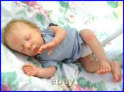 Reborn baby boy Jude Olga Auer sculpt 21 5lb14oz JosyNN Josy Newborn Nursery