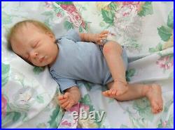 Reborn baby boy Jude Olga Auer sculpt 21 5lb14oz JosyNN Josy Newborn Nursery