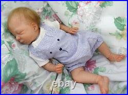 Reborn baby boy Jude Olga Auer sculpt 21 5lb14oz JosyNN Josy Newborn Nursery