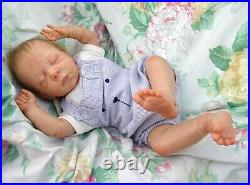 Reborn baby boy Jude Olga Auer sculpt 21 5lb14oz JosyNN Josy Newborn Nursery