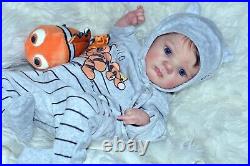 Reborn baby doll Alex is created from the Limited set of Zaza from Adrie Stoete